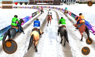 Mounted Horse Racing Games - Screenshot 3