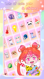 Chibi Doll Dress up & Coloring - Screenshot 5