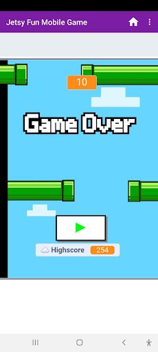 Jetsy Mobile Game - Screenshot 1