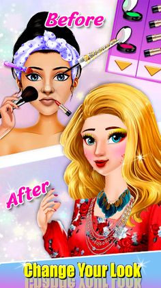 Star Girl Beauty Makeup Games - Screenshot 2