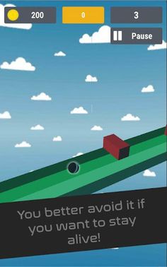 Sky Rolling Ball - Screenshot 1