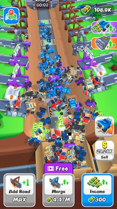 Truck Merge Madness - Screenshot 4