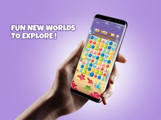 Mermaid World match-3 - Screenshot 1