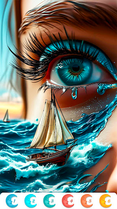 Surreal Art Coloring Pages - Screenshot 1