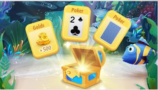 Solitaire Fish World-OceanTrip - Screenshot 2