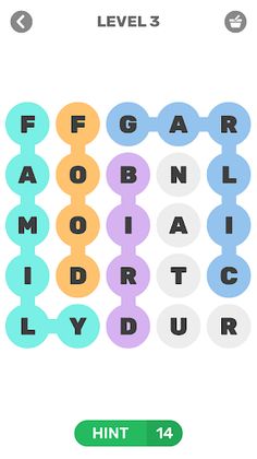 New Search Word Puzzle - Hard - Screenshot 4