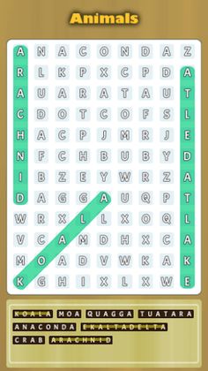 Word Search - Crossword Puzzle - Screenshot 4