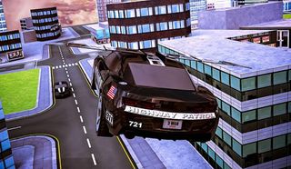Police Flying Car Simulation - Screenshot 2