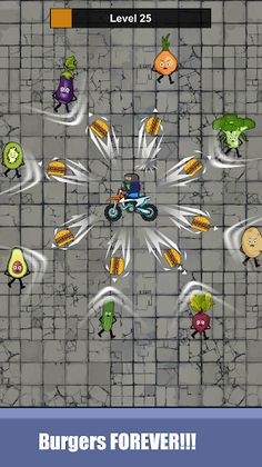 Fat Biker Survivor: Hordes io - Screenshot 1