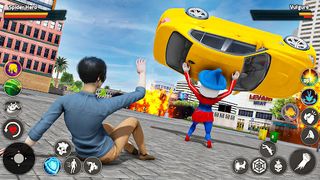 Granny Rope Hero Game - Screenshot 1