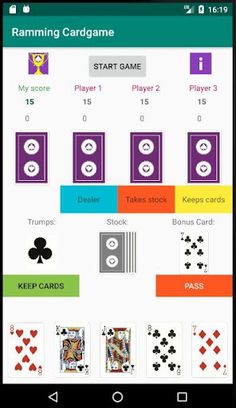 Ramming Cardgame - Screenshot 1