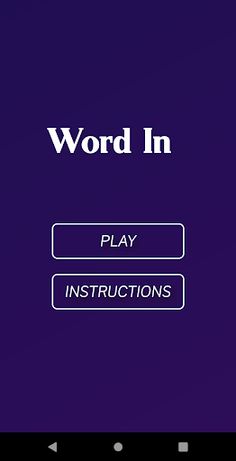 Word In - Screenshot 1