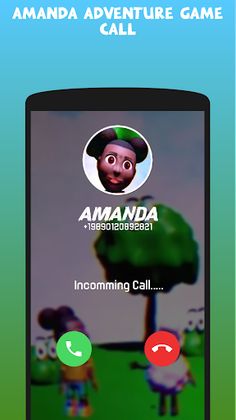 Amanda GAME call Adventure - Screenshot 1