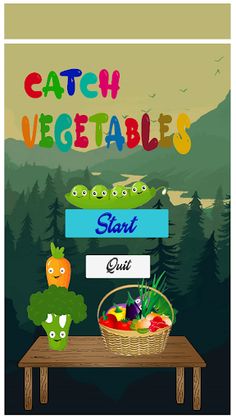 Catch Vegetables - Screenshot 1