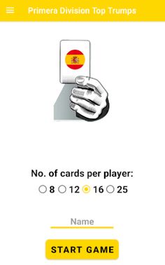 Primera División Top Trumps - Screenshot 1