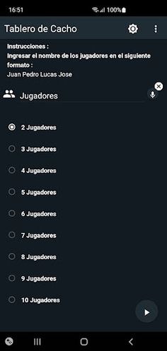 Tablero de Cacho - Screenshot 4