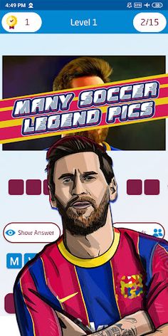 soccer player quiz - Screenshot 4