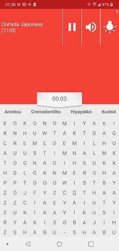 Caça Palavras, Caça Guloseimas - Screenshot 3