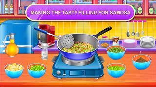 Indian Samosa Cooking Game - Screenshot 1