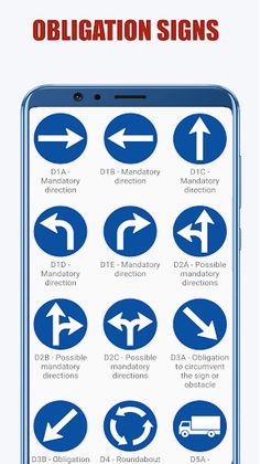 Road signs and meanings - Screenshot 2