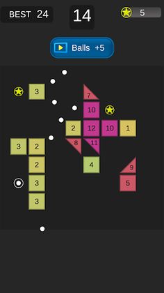 ball shooter - bricks broken - Screenshot 3