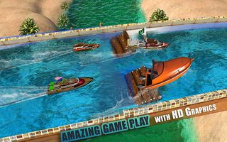 Speed Boat Racing Stunts & Wat - Screenshot 2