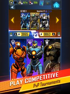 Pacific Rim Breach Wars - Robot Puzzle Action RPG - Screenshot 4