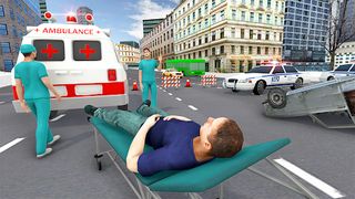 Ambulance Simulator Car Driver - Screenshot 2