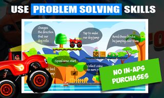 Blaze Power Tires Race Game - Screenshot 1