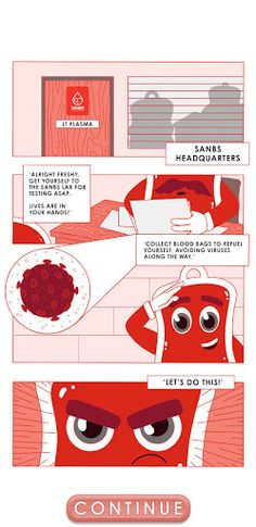 SANBS Donor Dash - Educational - Screenshot 2