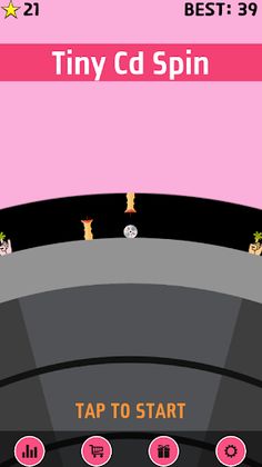 Tiny Cd Spin - Screenshot 1