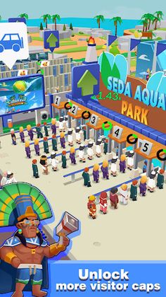 Idle Aquapark Tycoon - Screenshot 3