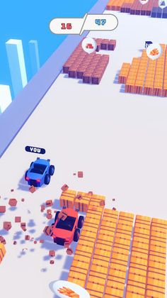 Bulldozer Rush - Screenshot 1