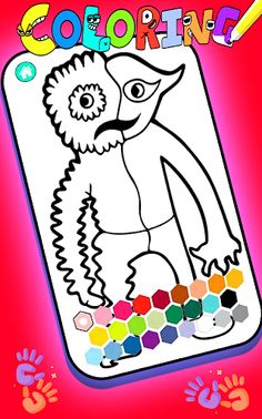 Garten Of Banban 5 Coloring - Screenshot 1