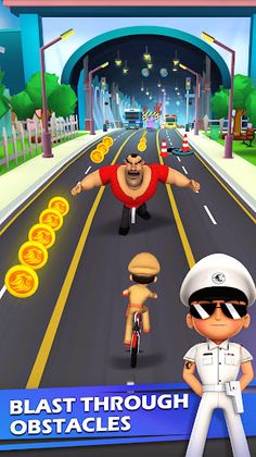 Little Singham Cycle Race - Screenshot 3