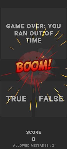 Panic Quiz Game - Screenshot 3