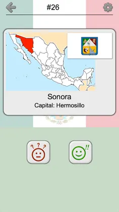 Mexican States - Mexico Quiz - Screenshot 4