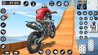 Bike Stunts Race : Bike Games - Screenshot 2