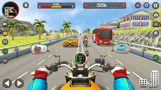 Motorbike Traffic Race Game 3D - Screenshot 3