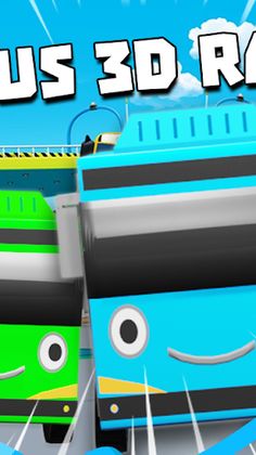 Big Bus Race 3D - Screenshot 2