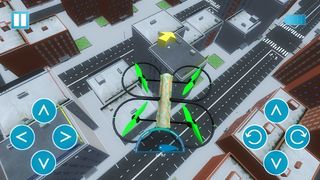 Drone lander simulator 3d - Screenshot 2