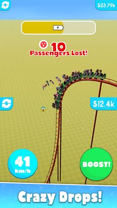 Hyper Roller Coaster - Screenshot 2