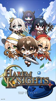 하렘 기사단 : 성검의 미소녀 키우기 - Screenshot 1