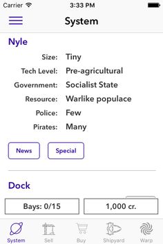 Space Trader 2018 - Screenshot 2