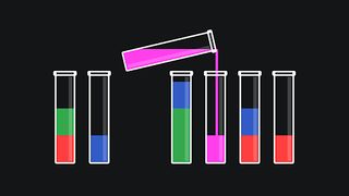 Переливашки - сортировка воды - Screenshot 1