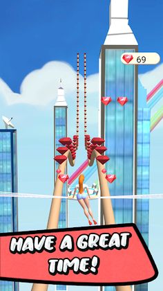 Nail Stack : Baddies Girls Run - Screenshot 4