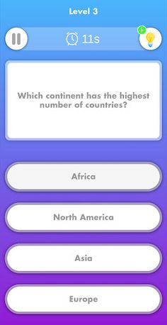 Trivia Quiz game - Screenshot 4