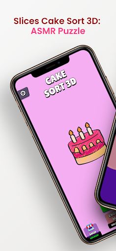 Cake Sort 3D: ASMR CAKE GAME - Screenshot 1