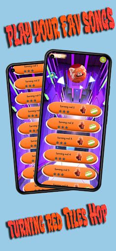 Turning Red Dancing Tiles Hop - Screenshot 1