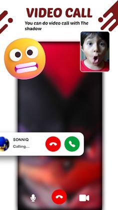 Shadow Soniic video call - Screenshot 1